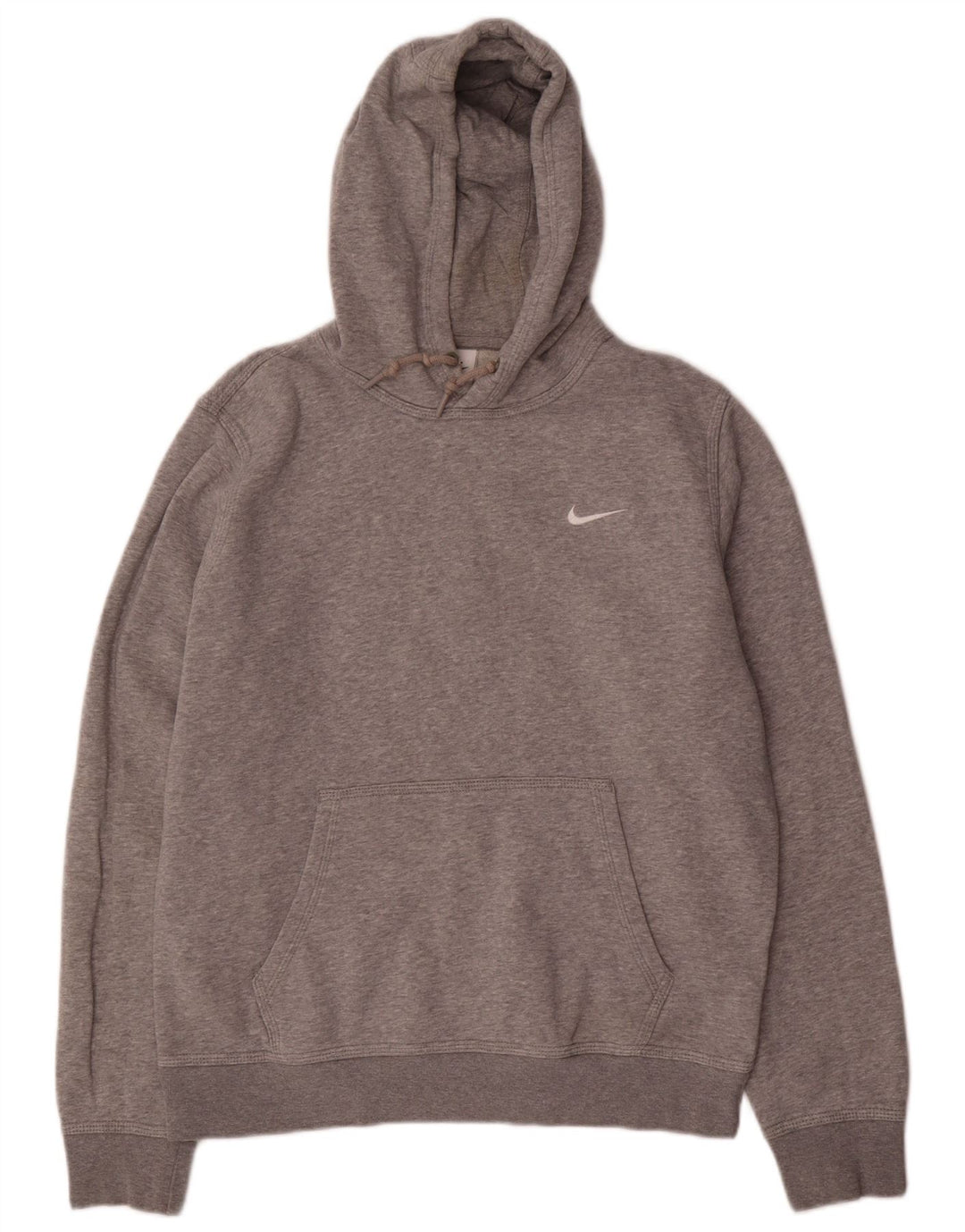 Maglia con cappuccio Nike da uomo di colore grigio medio