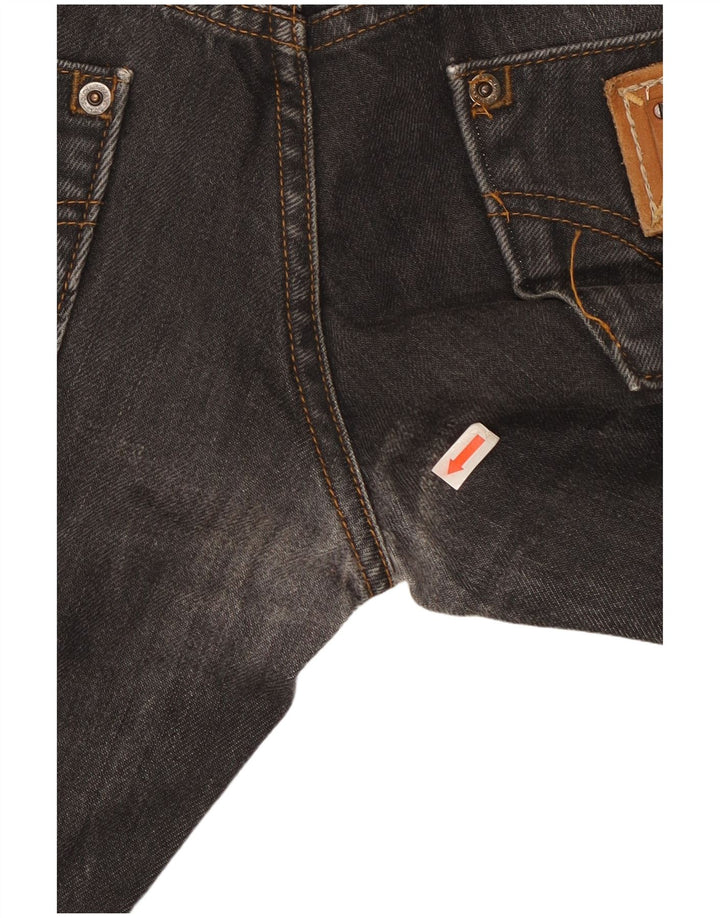 Jeans dritti regolari da donna Dolce & Gabbana W31 L35 grigi