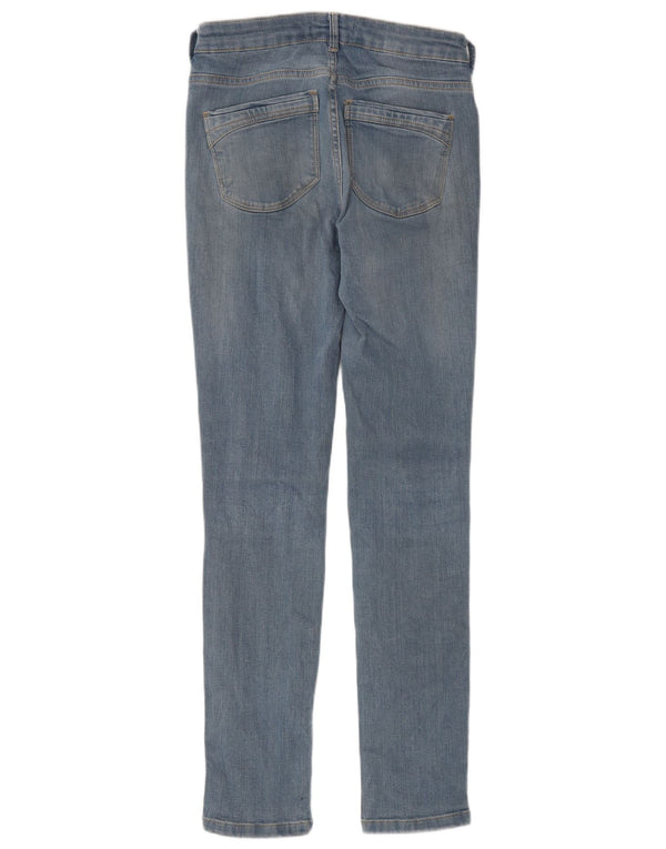 Jeans slim da donna MINT VELVET UK 8 Small W26 L28 Cotone blu