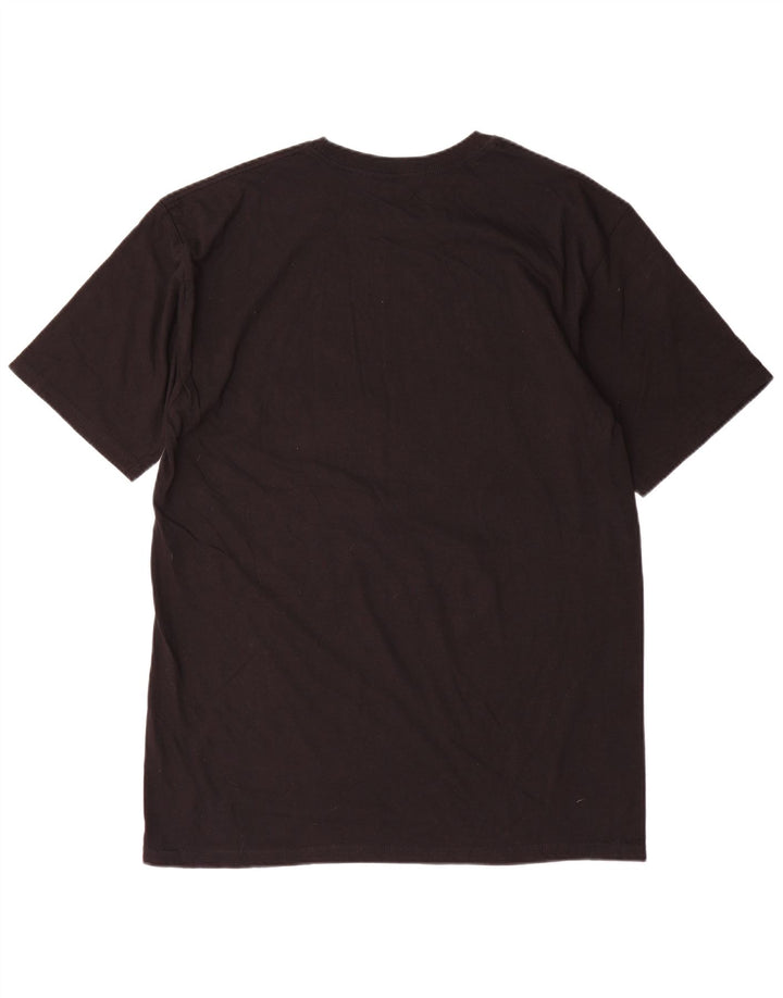 T-shirt grafica da uomo Volcom Top grande in cotone nero