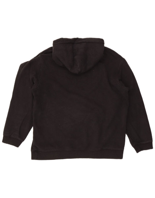 Felpa con cappuccio da uomo Superdry XL in cotone nero