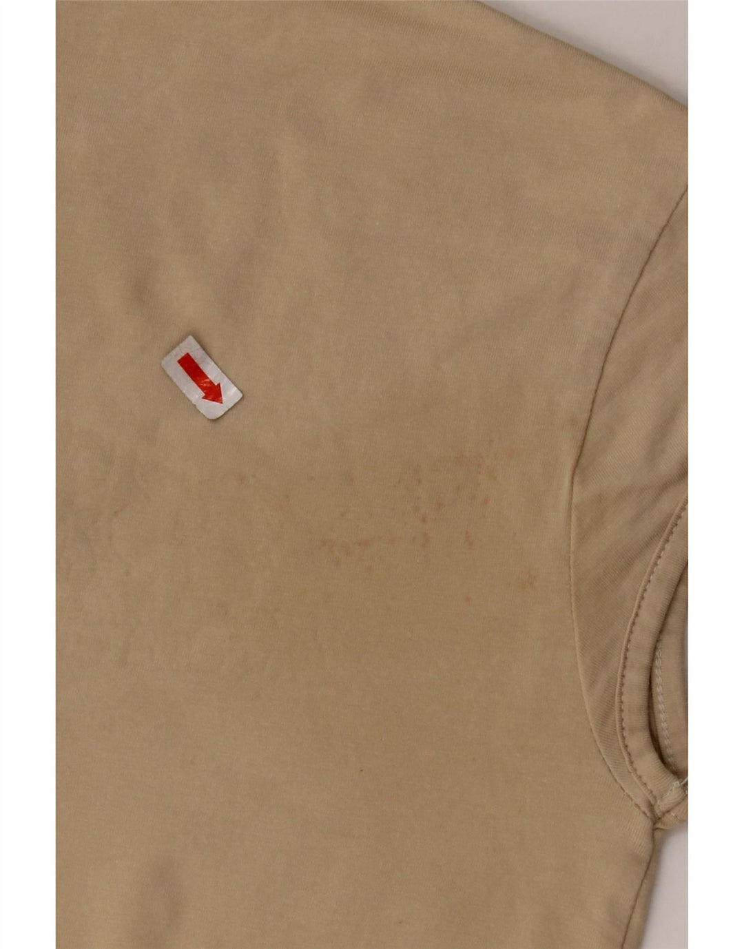 T-shirt corta NIKE da donna UK 10/12 Beige medio