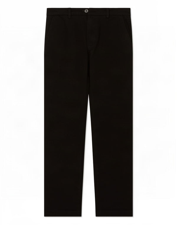 Massimo Dutti Womens Slim Casual Trousers EU 38 Small W28 L30 Black Viscose