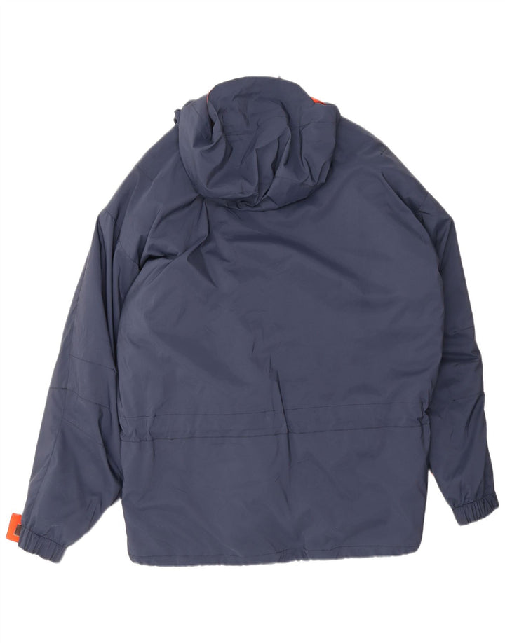 Giacca da sci pullover con cappuccio da uomo Great Escapes IT 54 2XL poliestere blu navy