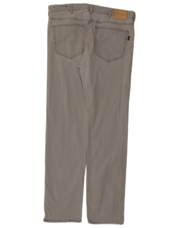 Pantaloni casual regolari da uomo Gant W34 L34 Grigi