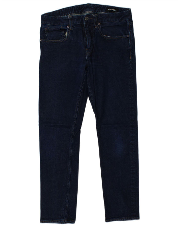 Jeans slim fit su misura da donna BONOBOS W30 L27 Blu