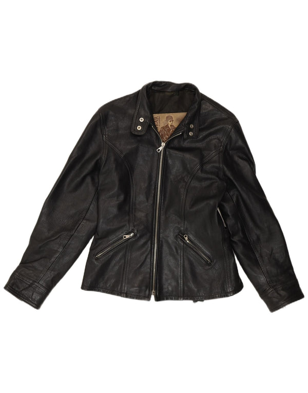 Giacca in pelle da donna Conbipel UK 14 pelle nera media