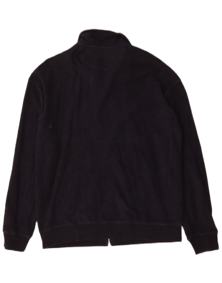 Giacca da ginnastica da uomo Farah piccola in cotone blu navy