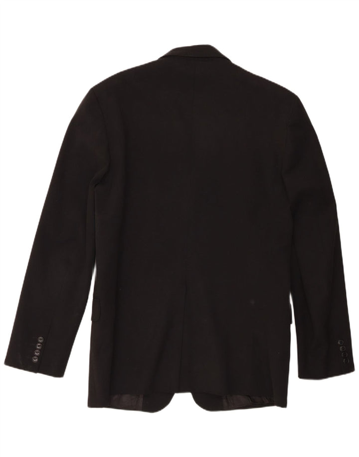 Giacca blazer a 3 bottoni da uomo Calvin Klein IT 52 XL poliestere nero
