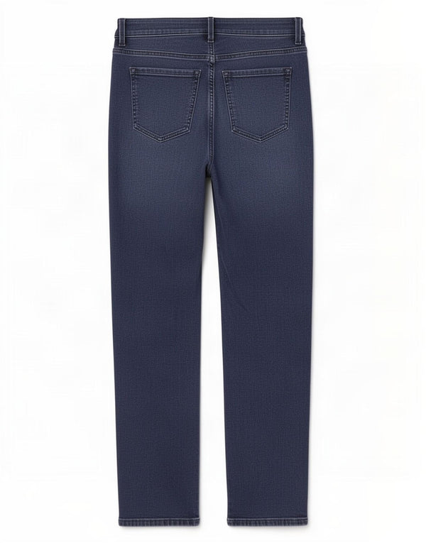 Jeans dritti da donna Marks & Spencer UK 14 Large W32 L29 Blu navy