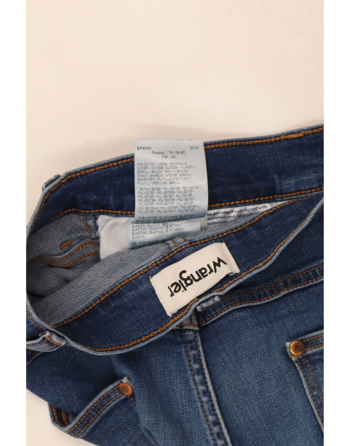 Jeans Wrangler Larston Slim da uomo W36 L32 in cotone blu