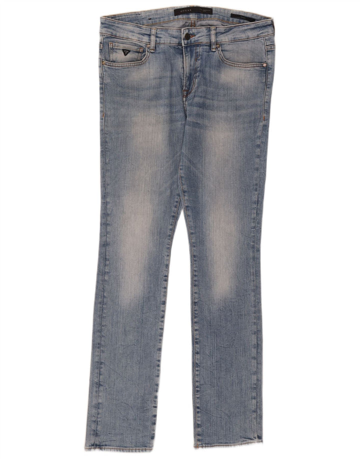 Jeans skinny da uomo Guess W33 L32 in cotone blu