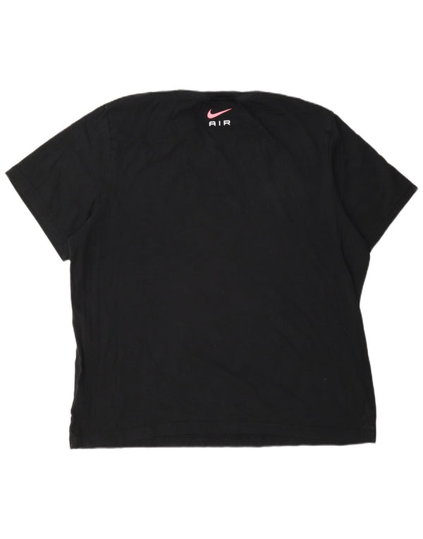 T-shirt grafica da uomo Nike Top 2XL cotone nero