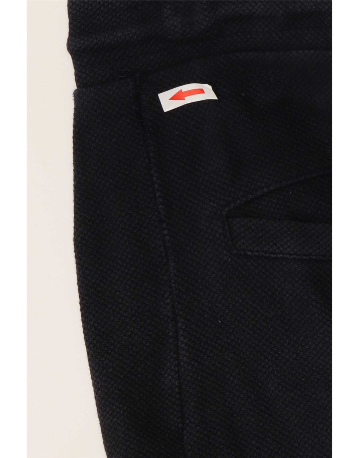 Pantaloncini sportivi da uomo Zara medi in cotone blu navy