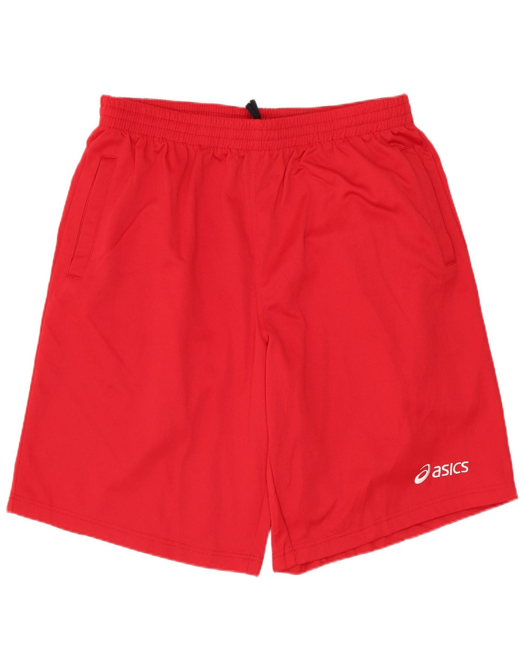 Pantaloncini sportivi ASICS da uomo, colore rosso medio, in poliestere