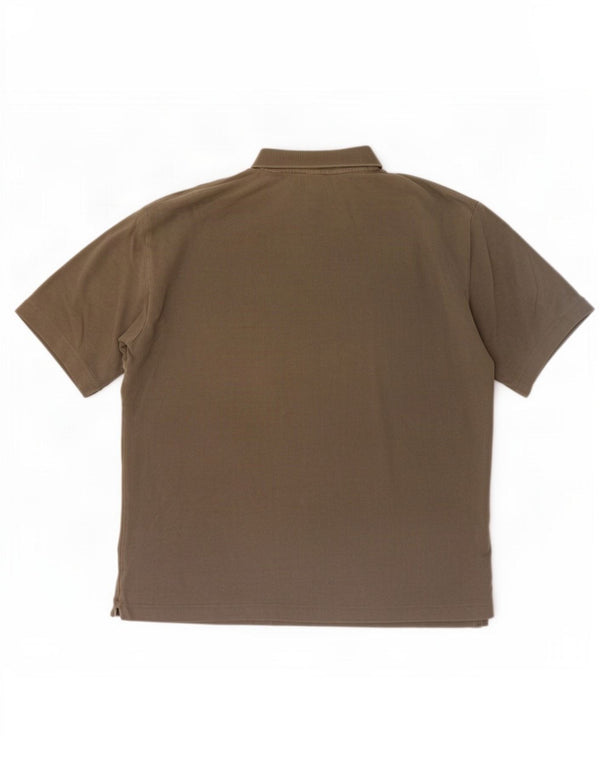 Polo Kappa da uomo XL in cotone kaki