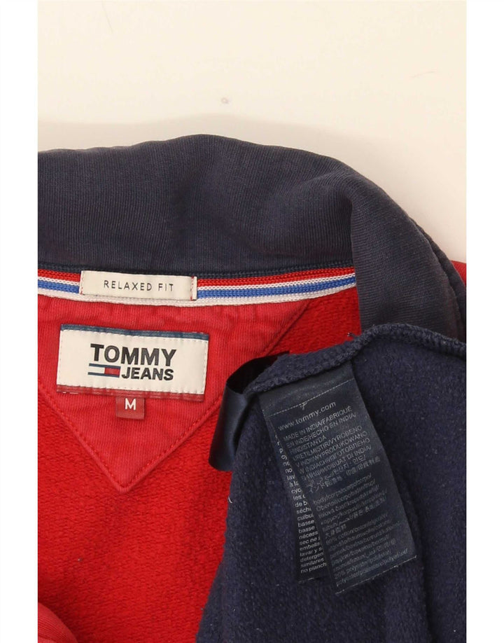 Tommy Hilfiger Uomo Felpa con vestibilità rilassata Maglione medio multicolore