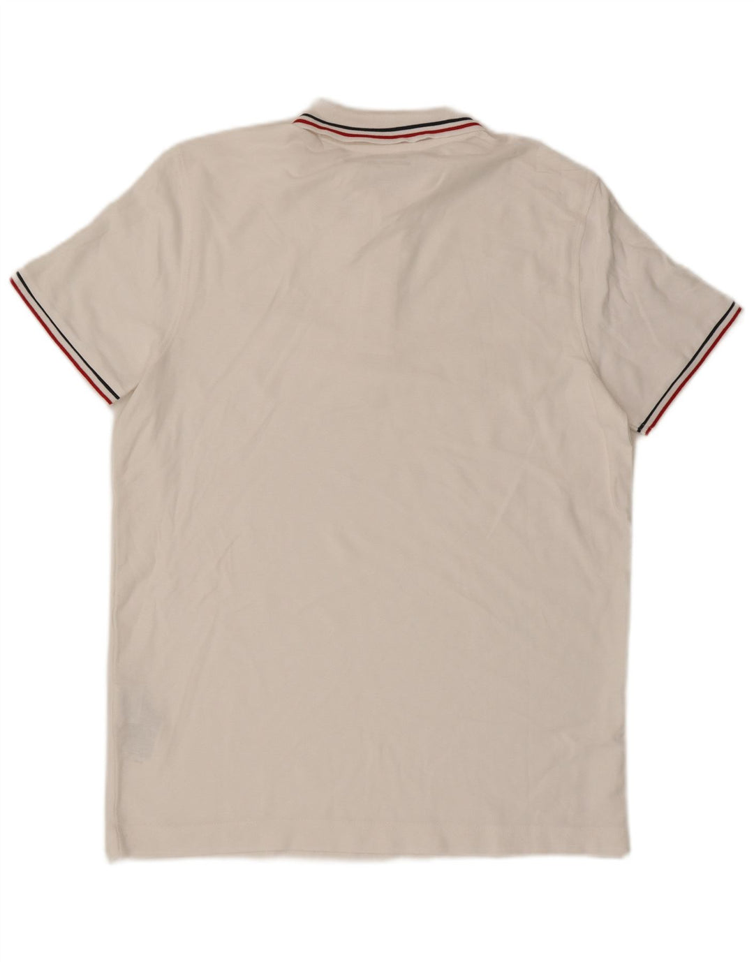 Polo da uomo Lotto in cotone bianco medio