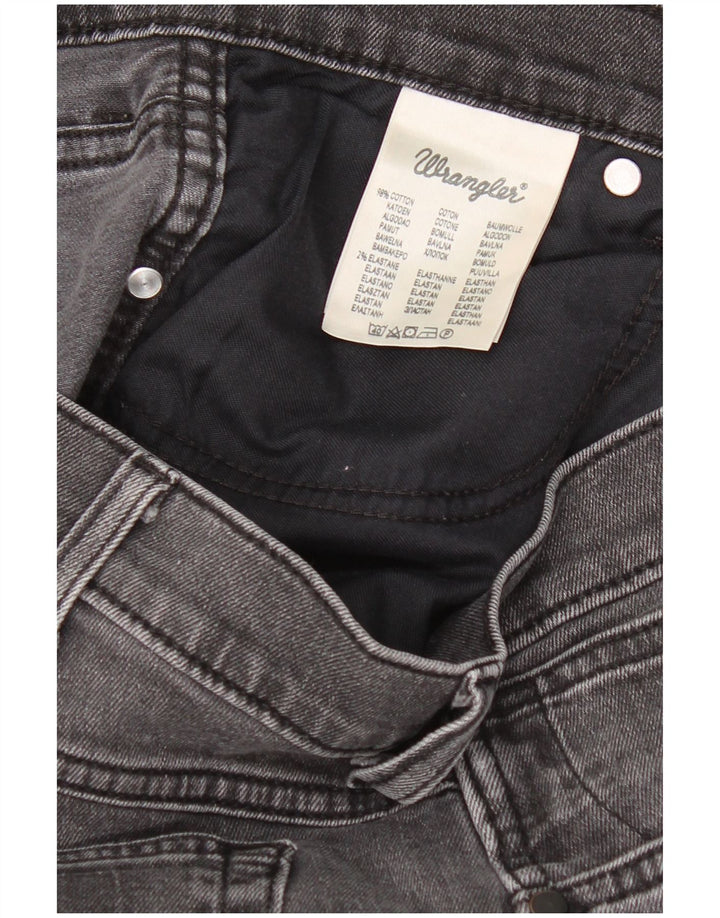 Jeans dritti Boston Wrangler da uomo W34 L32 cotone grigio