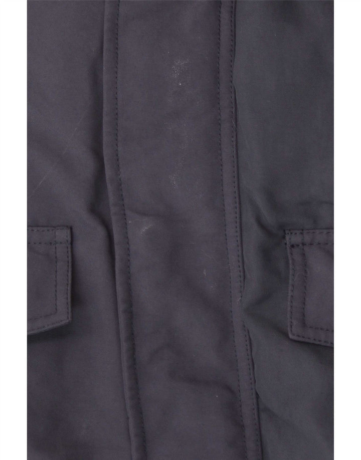Giacca imbottita con cappuccio da uomo Jack Wills UK 38 medio blu navy