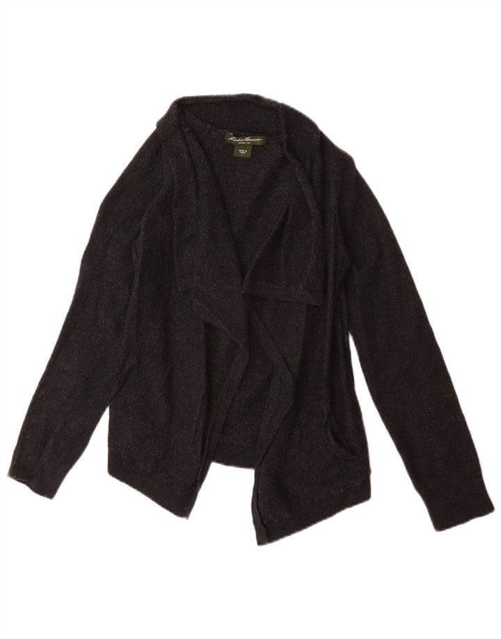 Maglione cardigan per ragazze Eddie Bauer 11-12 anni grande lana nera