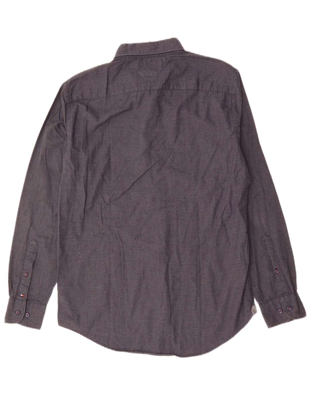 Camicia da uomo Tommy Hilfiger New York Fit in cotone grigio medio