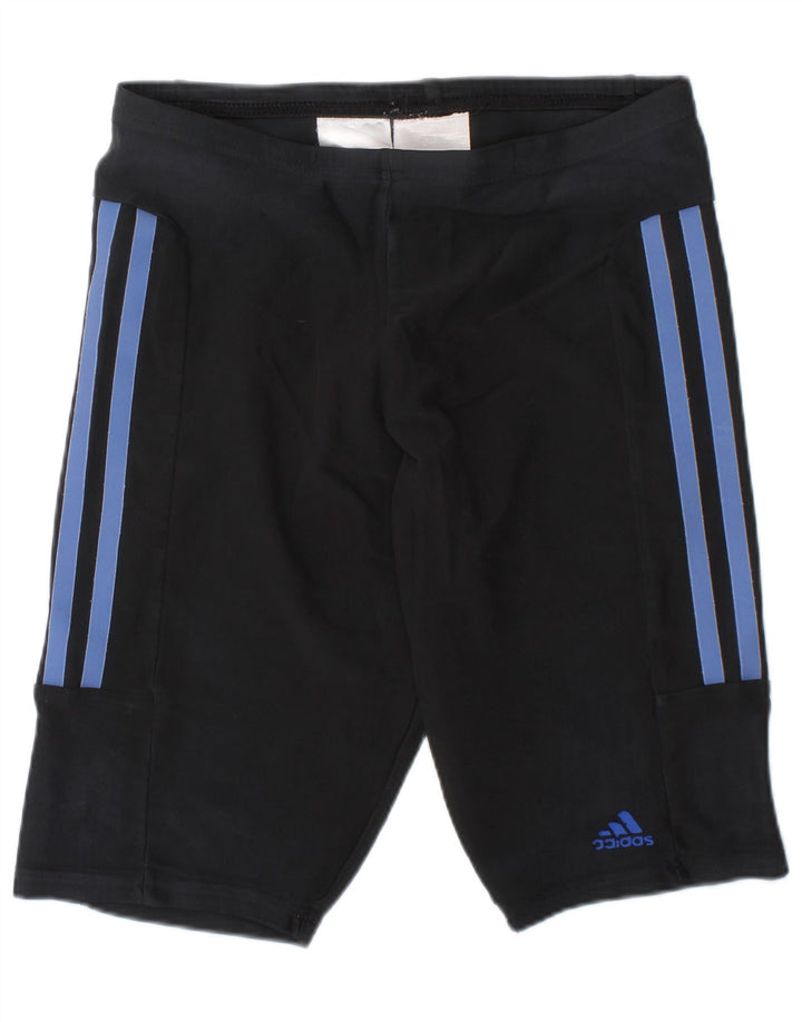 Pantaloncini sportivi ADIDAS da bambino 9-10 anni in poliestere nero