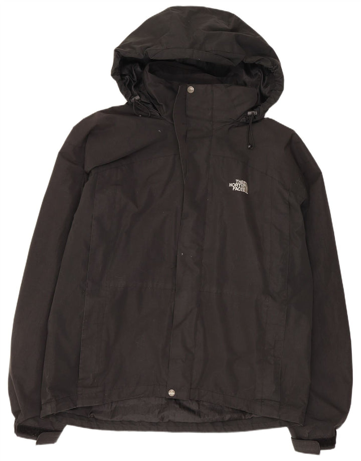 Giacca antipioggia da uomo con cappuccio The North Face UK 40 grande poliestere nero