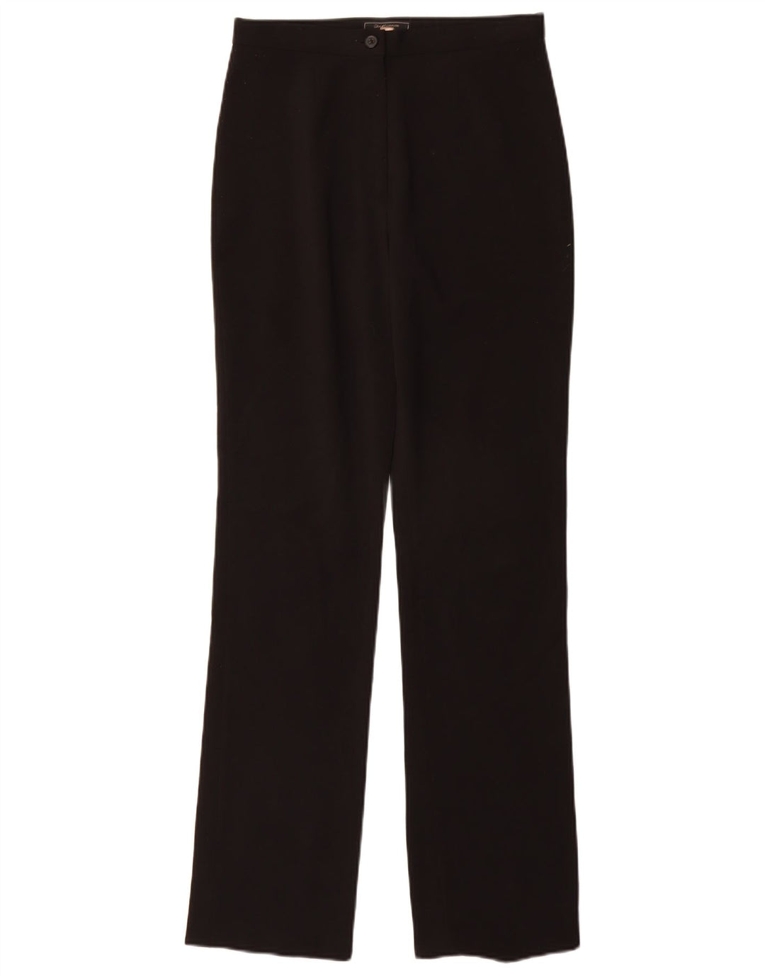 Pantaloni da abito dritti da donna Naf Naf IT 38 XS W26 L32 Poliestere nero