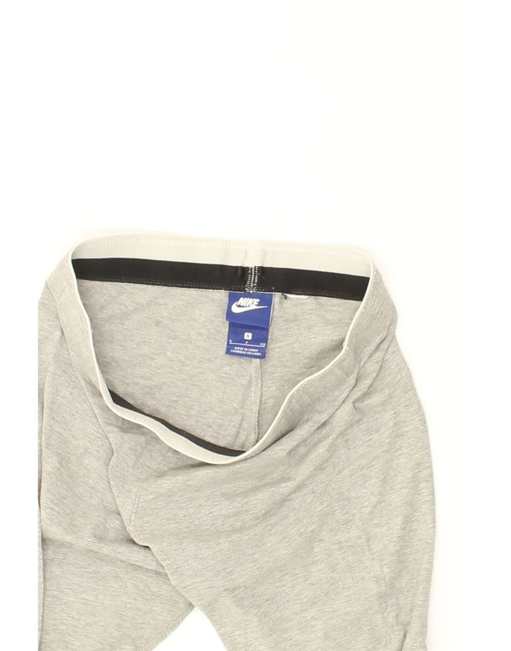 NIKE Womens Graphic Leggings UK 8 Small  Grey Vintage Nike and Second-Hand Nike from Messina Hembry 