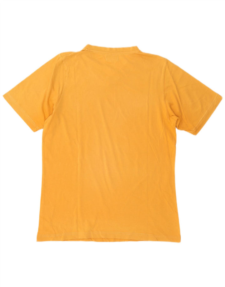 T-shirt uomo Kappa Top in cotone giallo medio