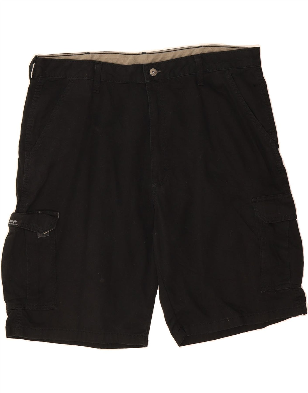 WRANGLER Mens Cargo Shorts W40 XL Black Cotton Vintage Wrangler and Second-Hand Wrangler from Messina Hembry 