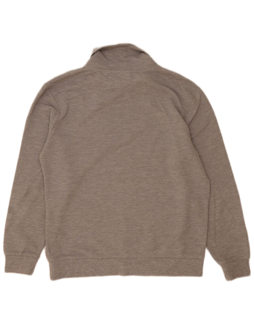 Maglione maglione collo alto da uomo Zara grande poliestere grigio