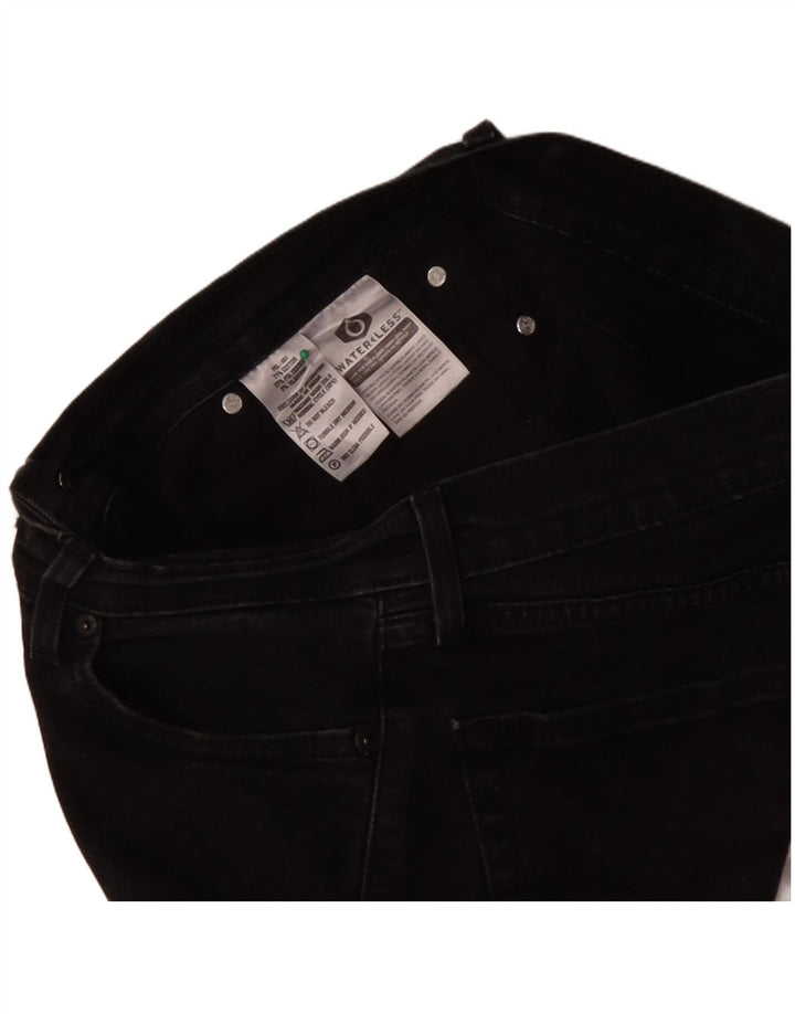 Levi's Uomo 511 Slim Jeans W32 L30 Cotone Grigio Classico