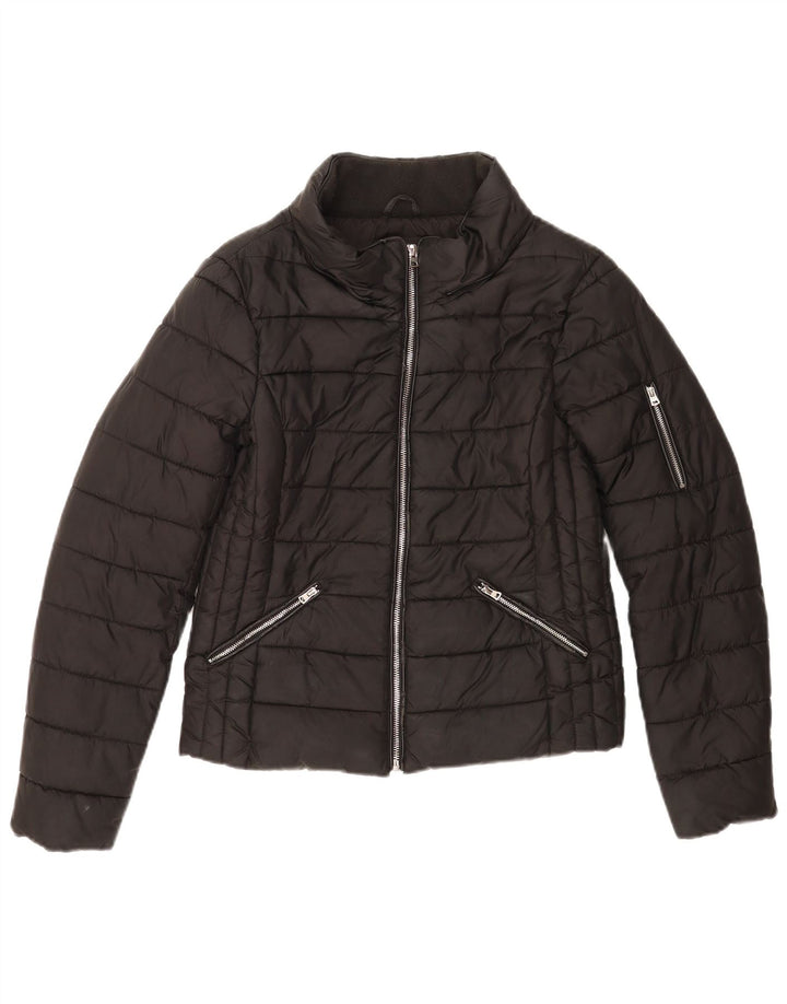 Giacca imbottita Trafaluc da donna Zara UK 10 piccola nera