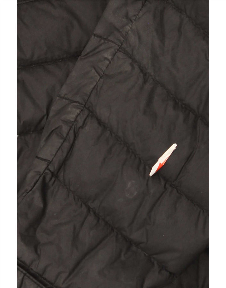 Giacca imbottita da uomo Massimo Dutti UK 40 Large in nylon nero