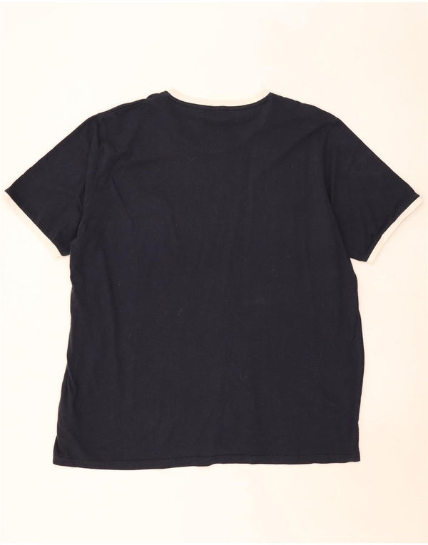 T-shirt da uomo Ellesse Top 2XL in cotone blu navy