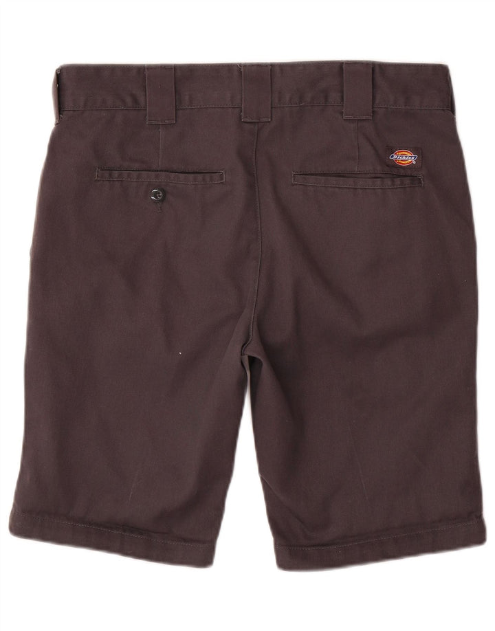 DICKIES Pantaloncini chino slim fit da uomo W30 cotone grigio medio