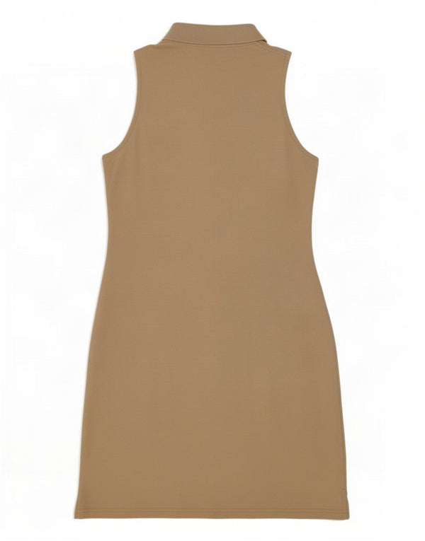 Abito polo senza maniche da donna Fila IT 40/42 Small Beige