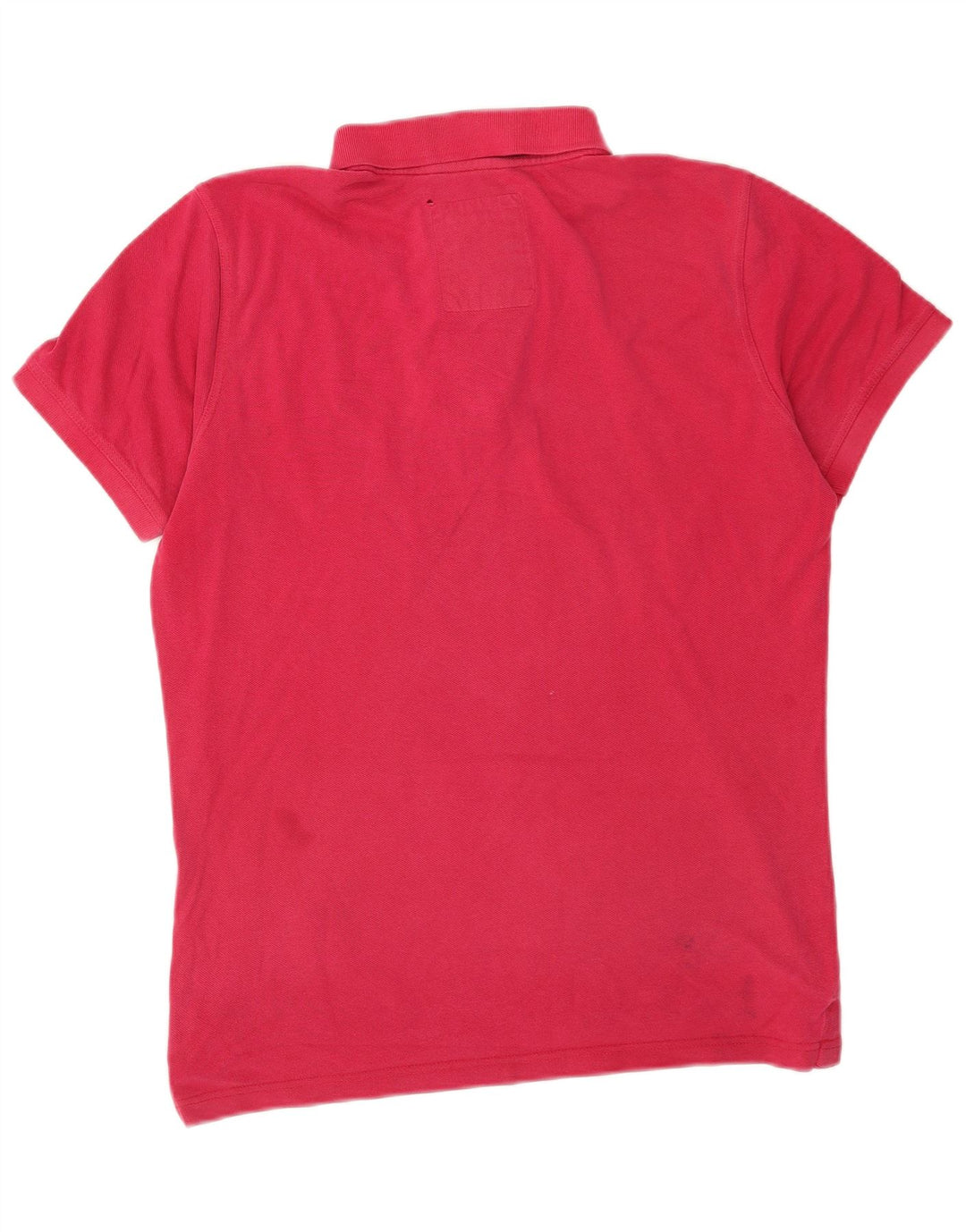 Crew Clothing Polo da uomo piccola in cotone rosa