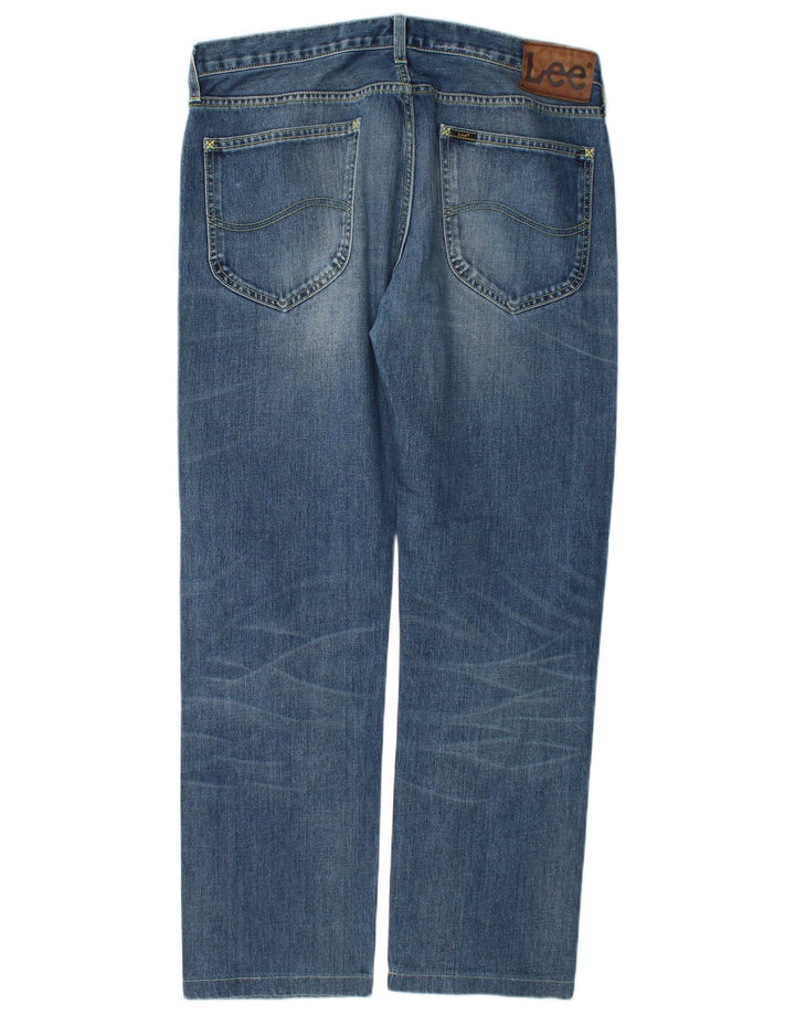 Jeans dritti Lee Blake da uomo W34 L30 cotone blu