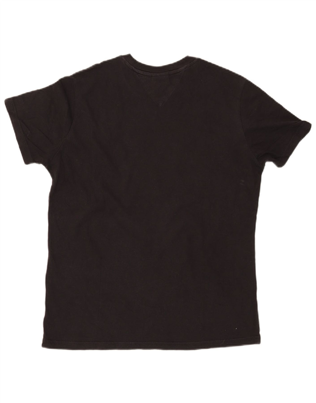 T-shirt grafica da uomo Tommy Hilfiger Top nera media