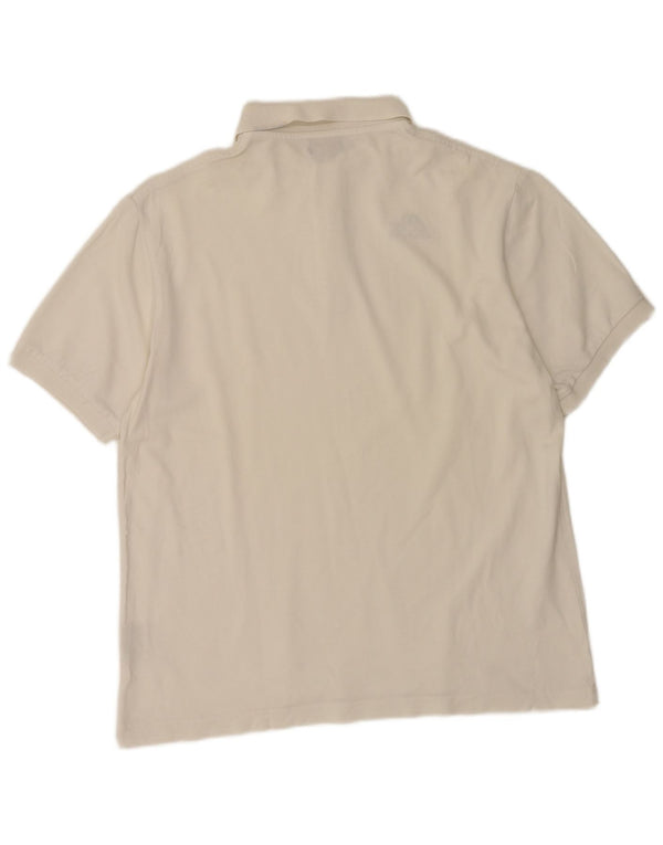 Polo Kappa Uomo XL Cotone Bianco