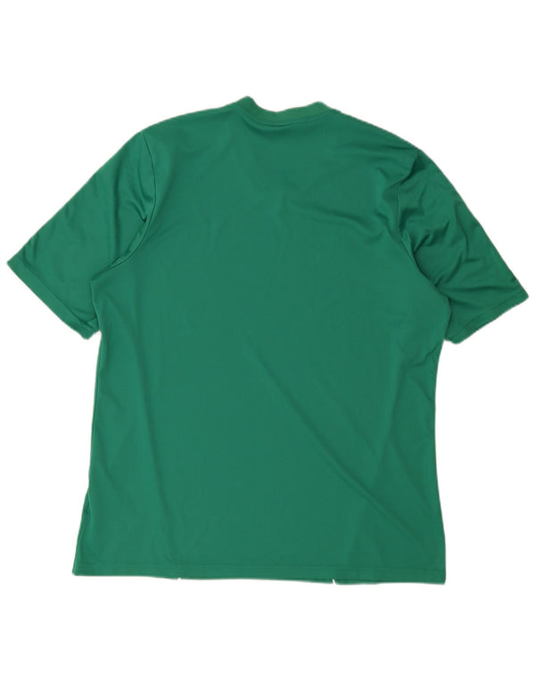 T-shirt da uomo Adidas Top XL verde poliestere