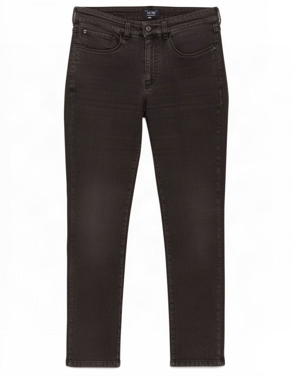Jeans slim da donna Armani W27 L28 cotone nero