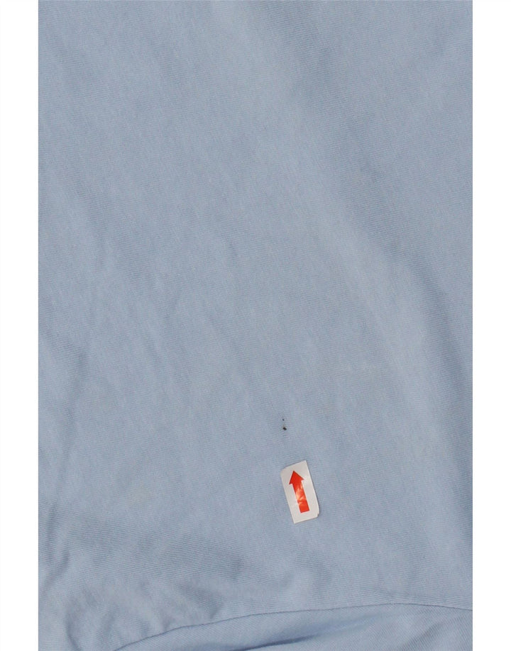 T-shirt da uomo NIKE Top Small in cotone blu