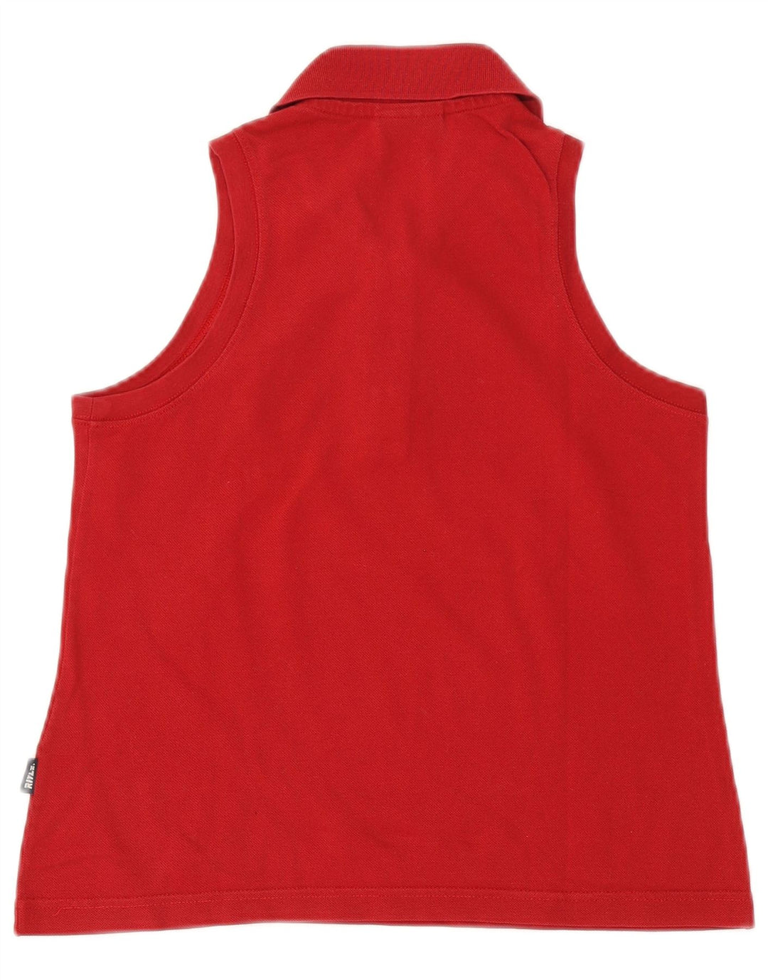 Polo senza maniche da donna Rifle UK 12 rossa media