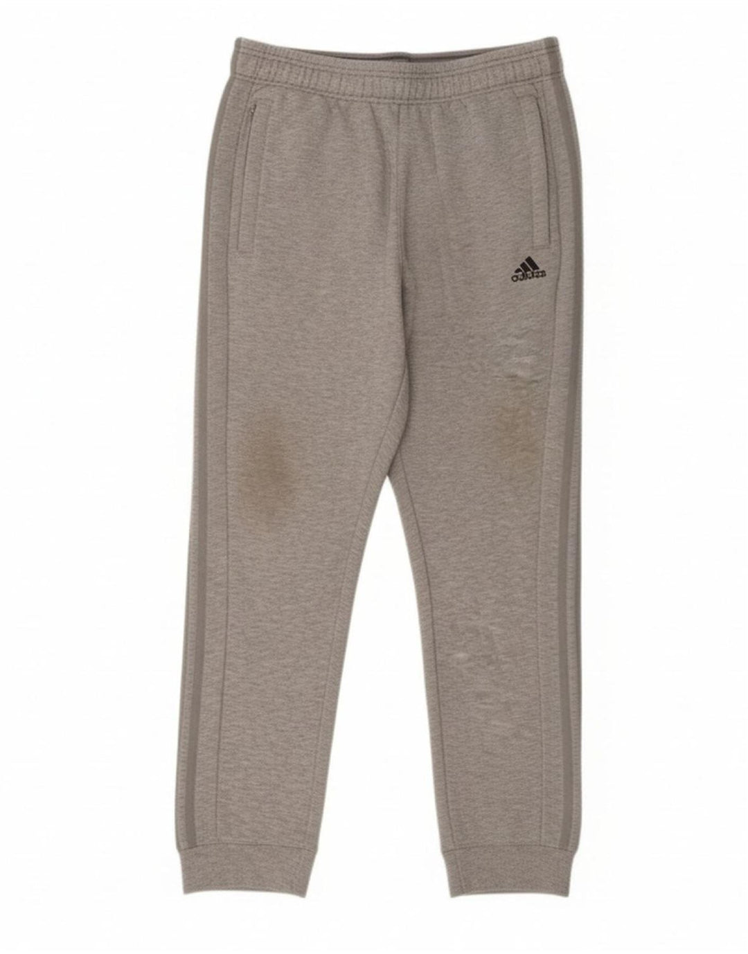ADIDAS Mens Tracksuit Trousers Joggers XL Grey Polyester