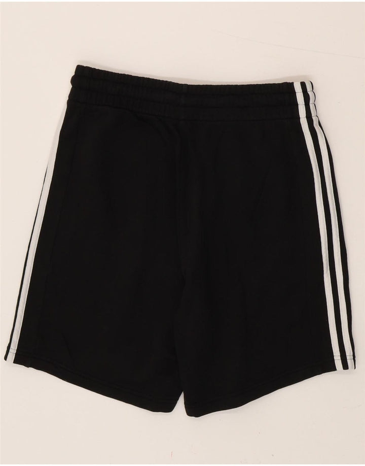 Pantaloncini sportivi Adidas da uomo medio cotone nero