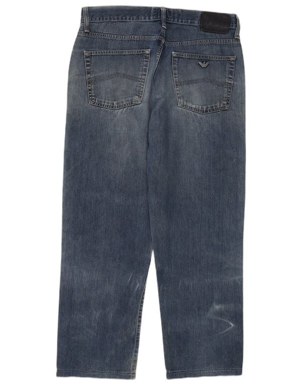 Armani Jeans Uomo Straight W36 L28 Blu
